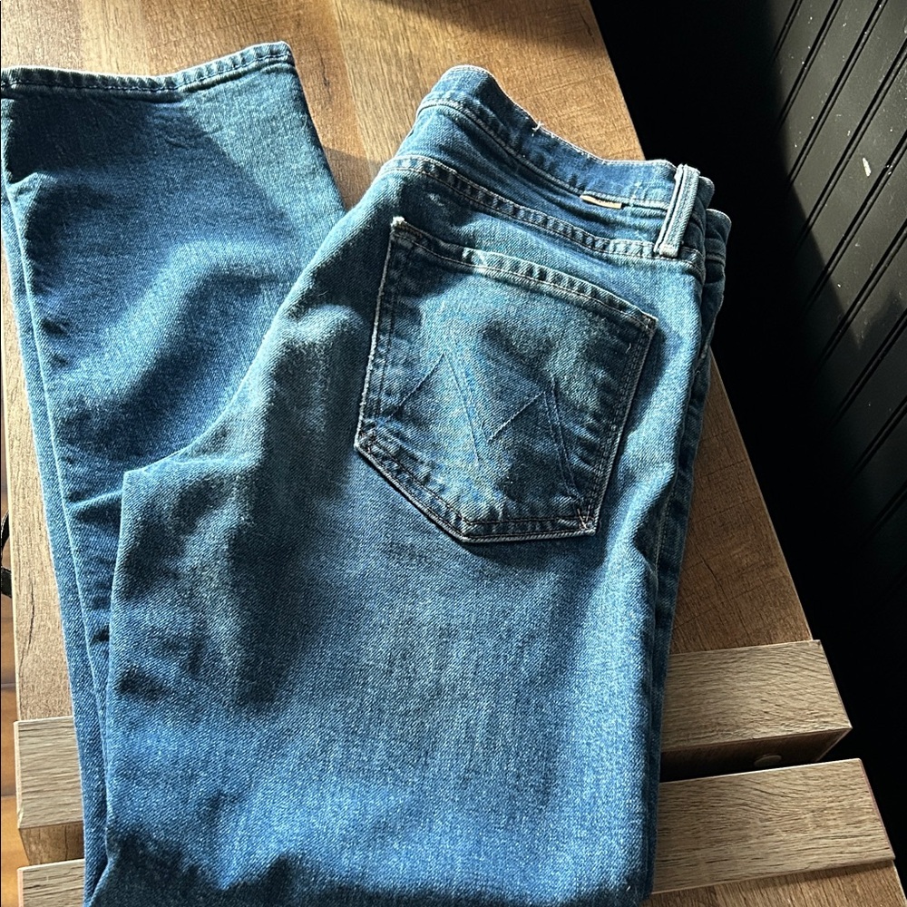 MOTHER Women's Denim The Tomcat Ankle Jeans